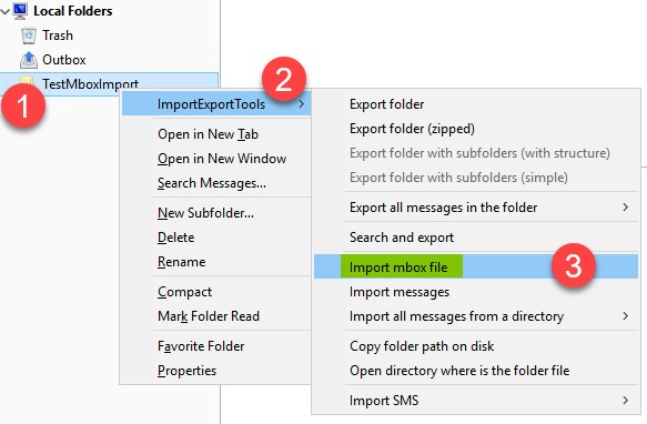 mbox file format