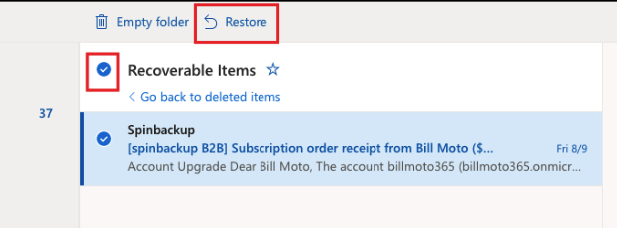 how to recover emails deleted from trash in outlook