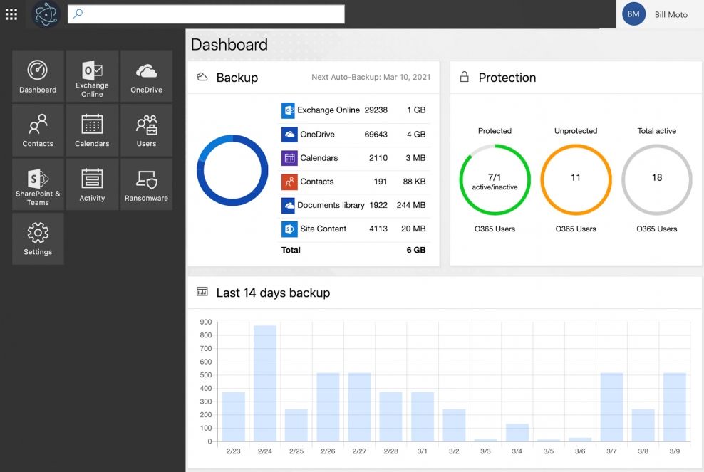 backup office 365 contacts