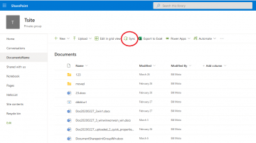  SharePoint Sync 